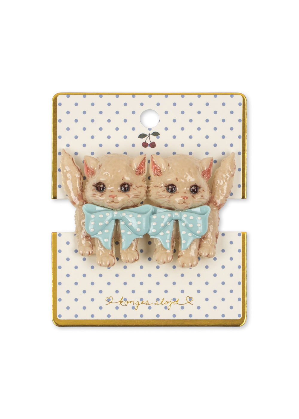 [Konges Slojd]Kitty Big Hair Clip - Kitty