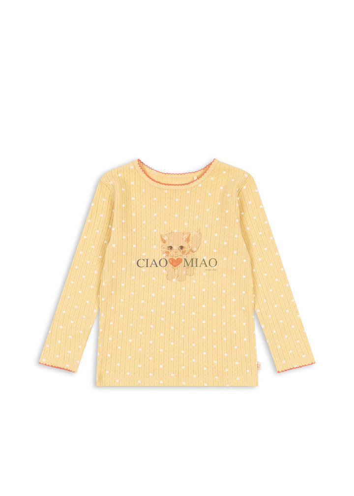 [Konges slojd]Minnie Blose GOTS - Dot Golden