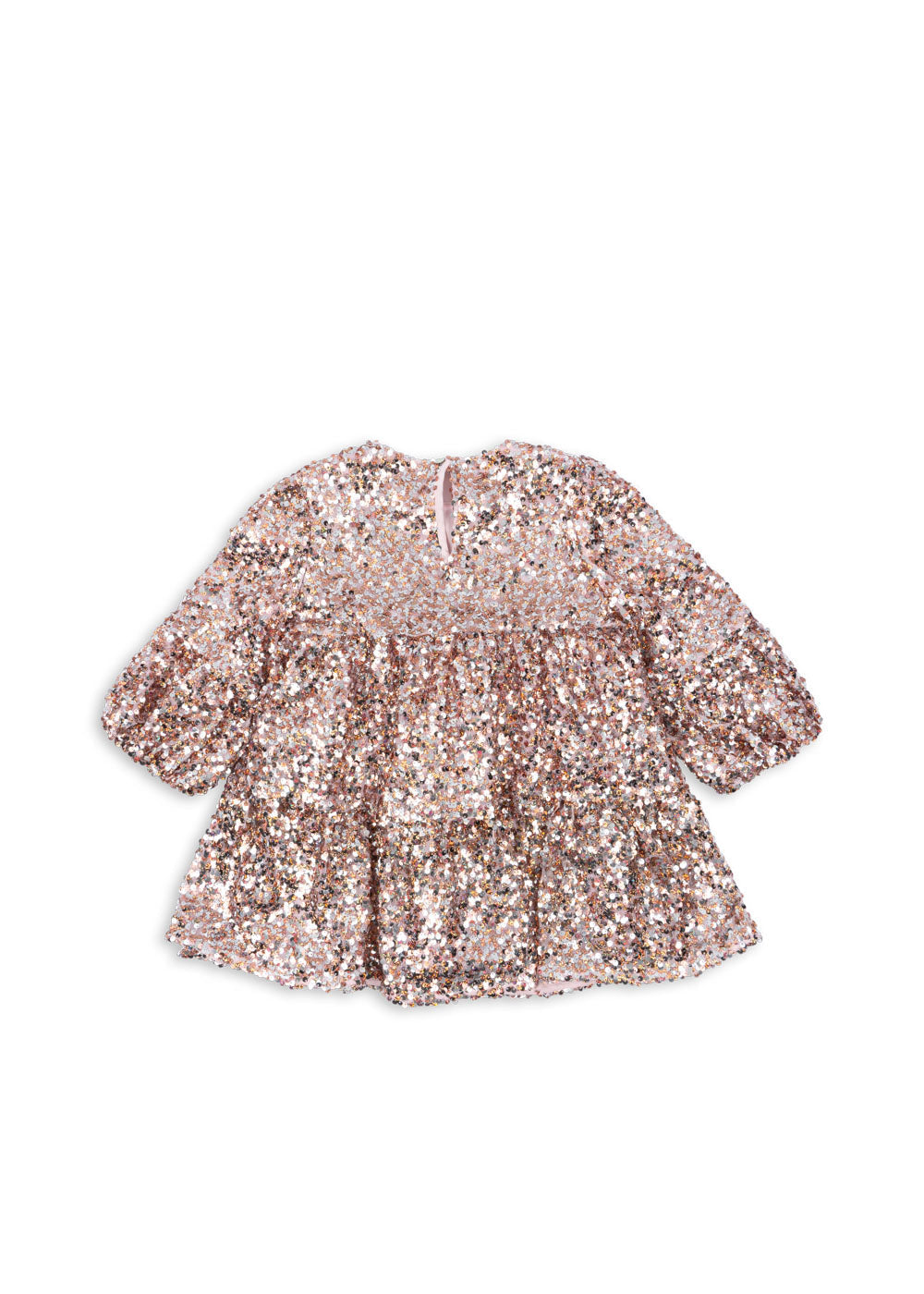 [Konges slojd]Lila Sequins Dress - Grey/Rosa