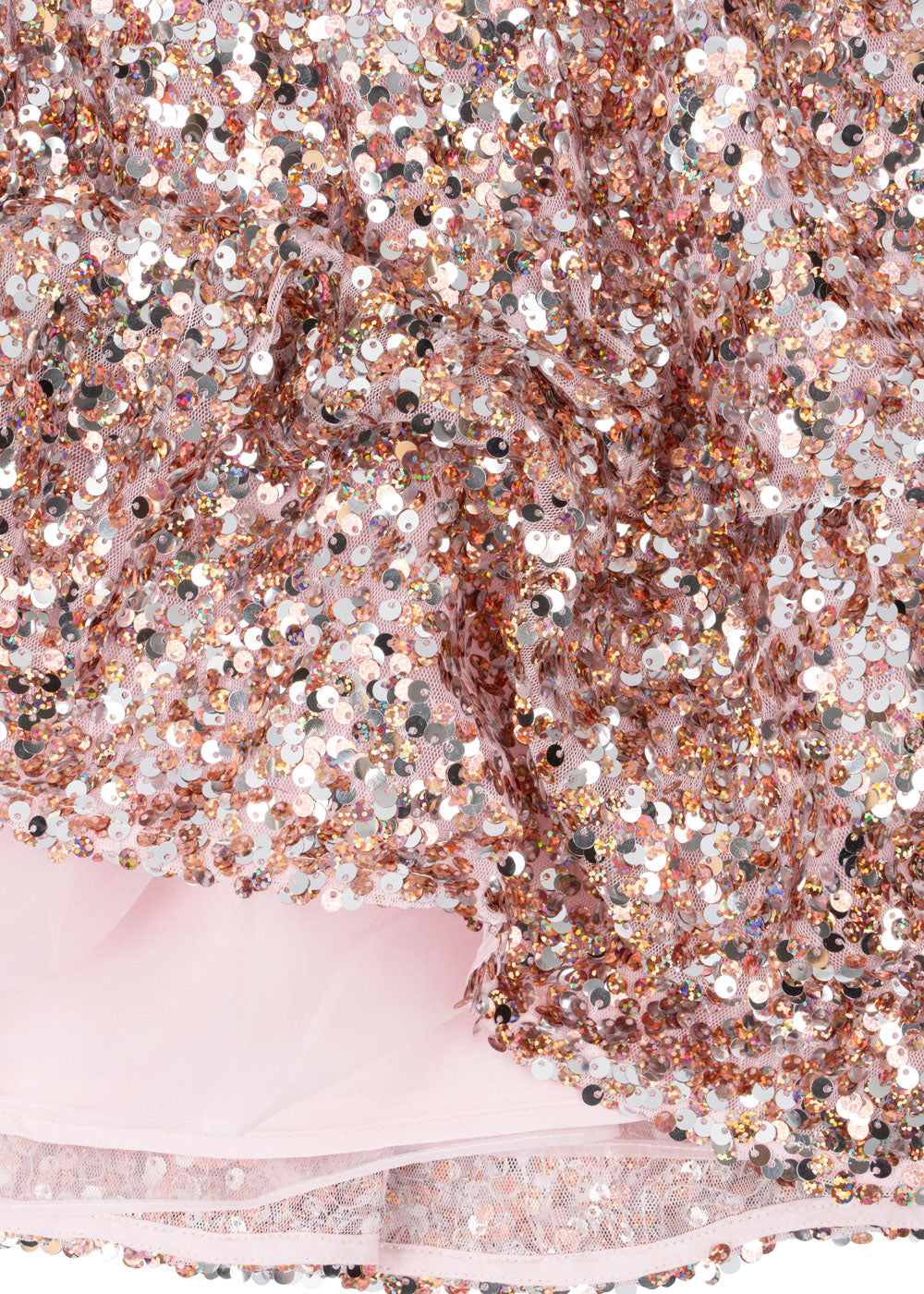 [Konges slojd]Lila Sequins Dress - Grey/Rosa