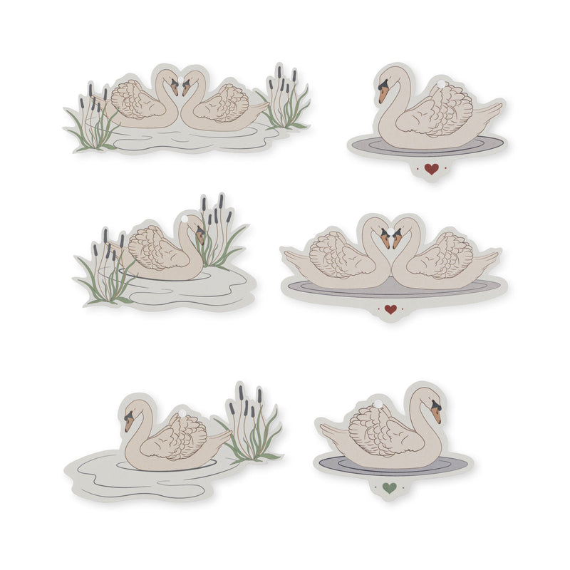 [Konges slojd] 12Pack Gift Tags FSC - Swan