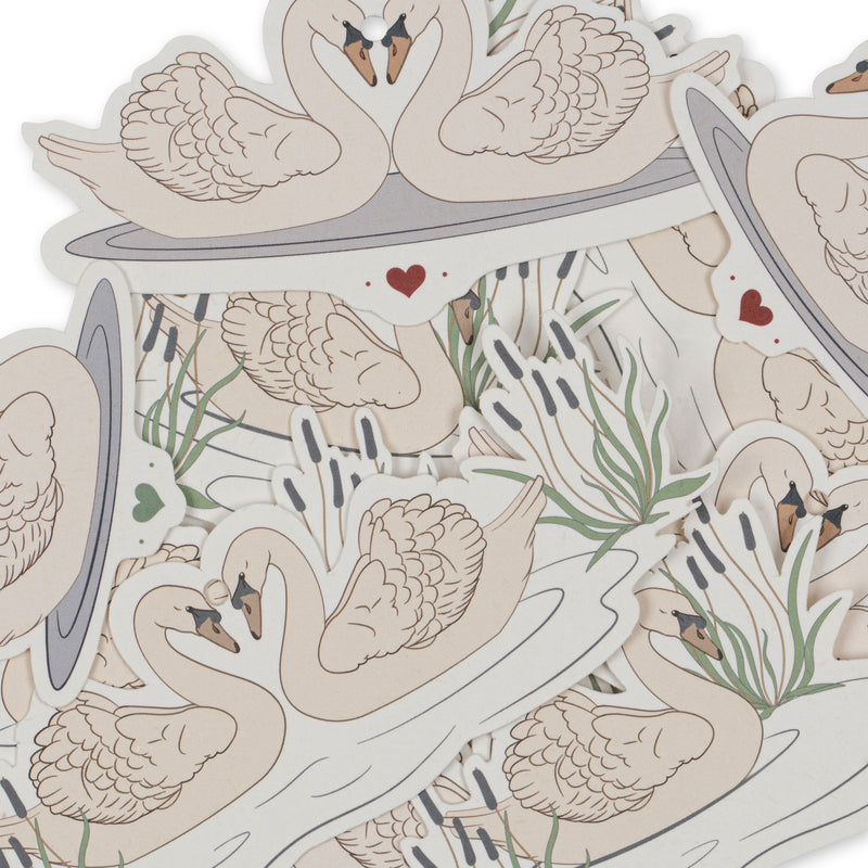 [Konges slojd] 12Pack Gift Tags FSC - Swan