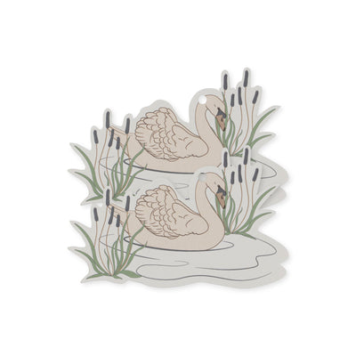 [Konges slojd] 12Pack Gift Tags FSC - Swan