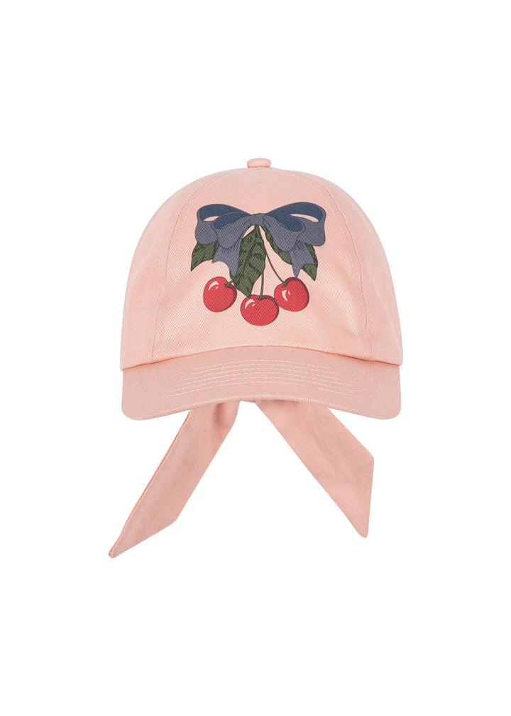 [Konges slojd] Frankie Bow Cap GOTS - Chintz Rose