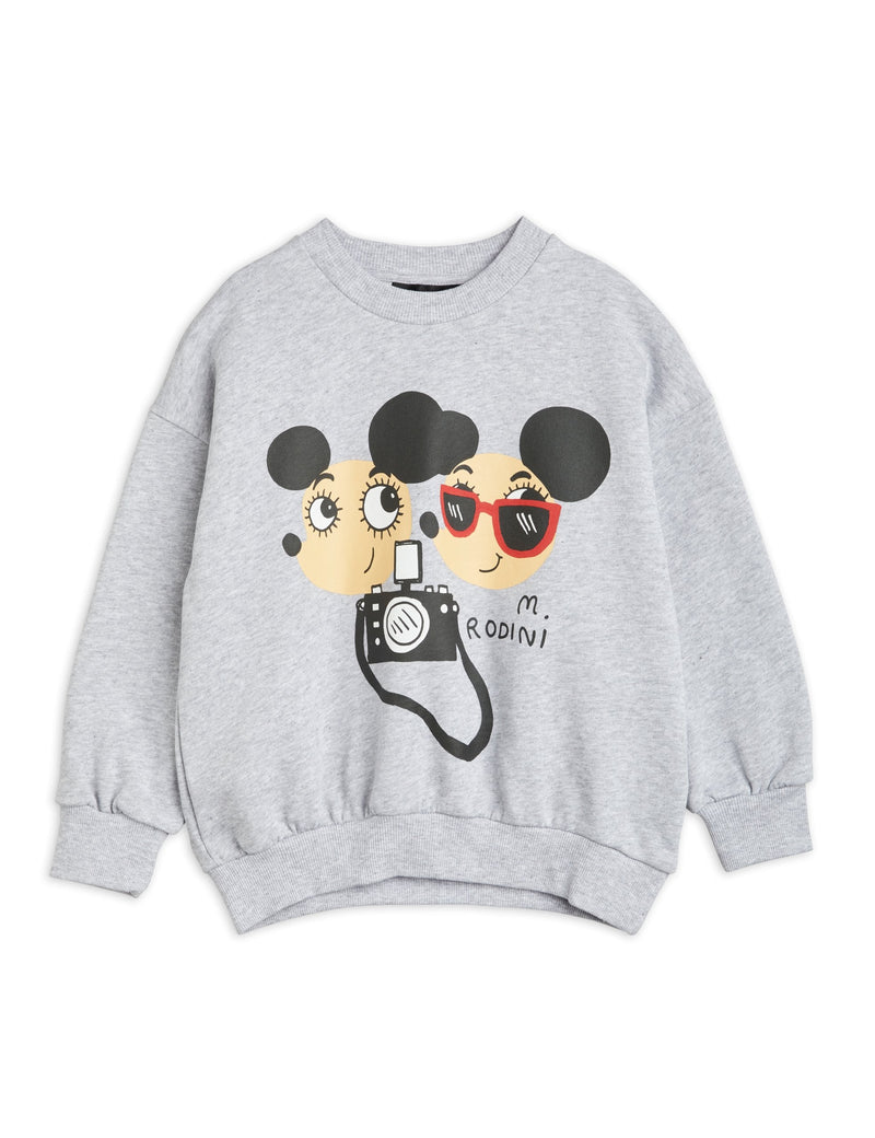 [Mini rodini] Ritzratz sp sweatshirt - light grey