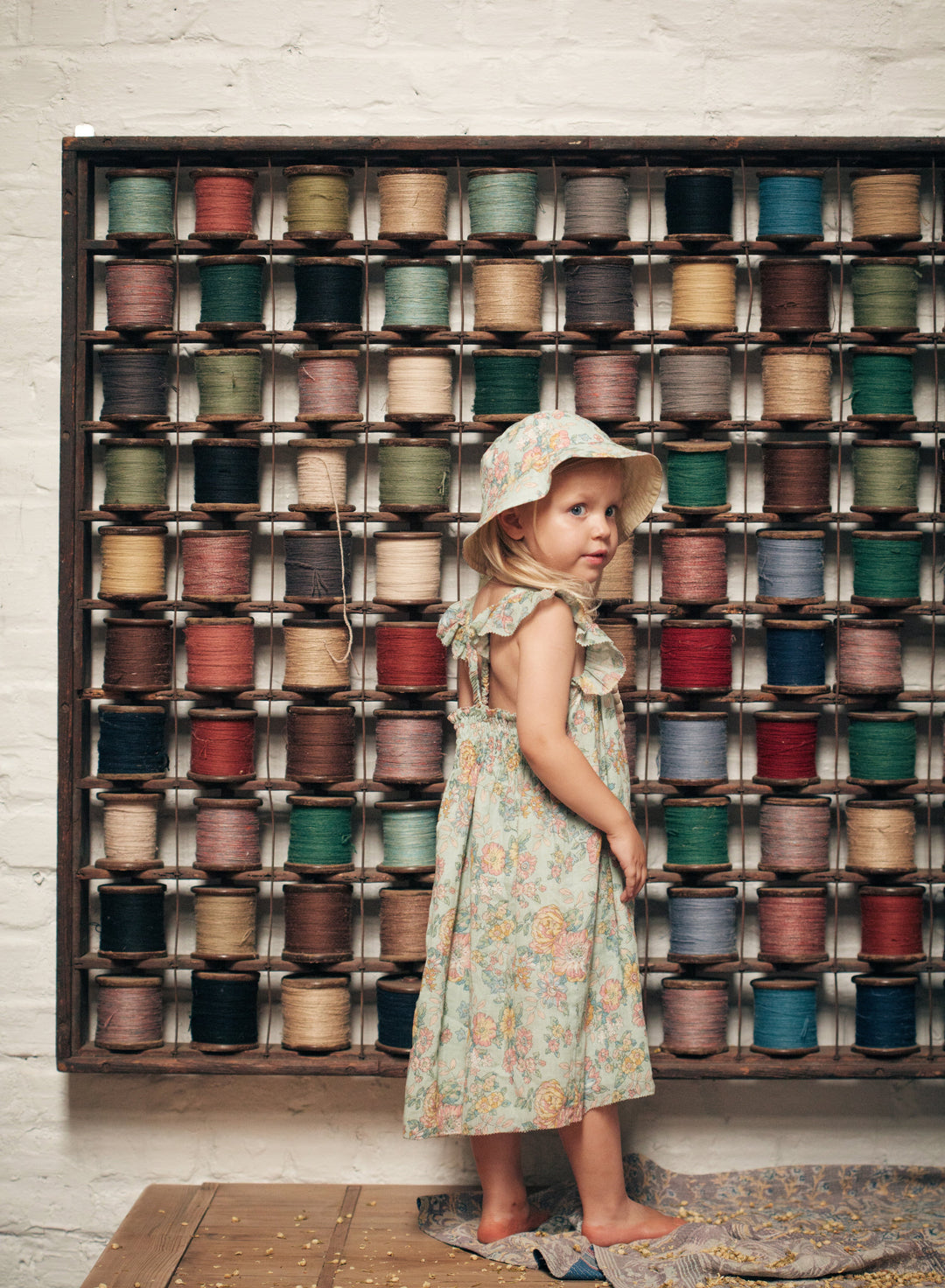 Mystralia Kleid - Wasser Jodhpur Blume