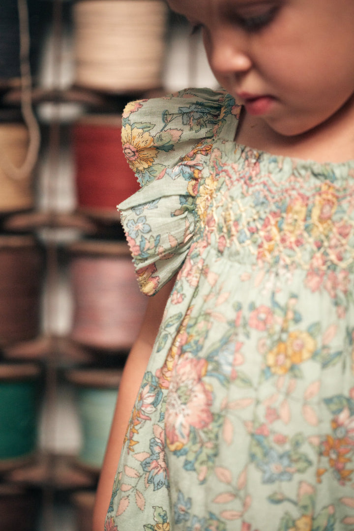 Mystralia Kleid - Wasser Jodhpur Blume