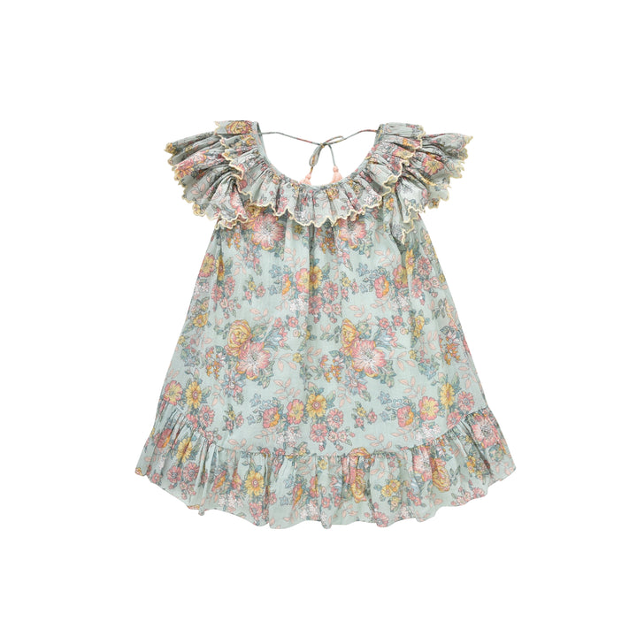 Natiya Kleid - Wasser-Jodhpur-Blume