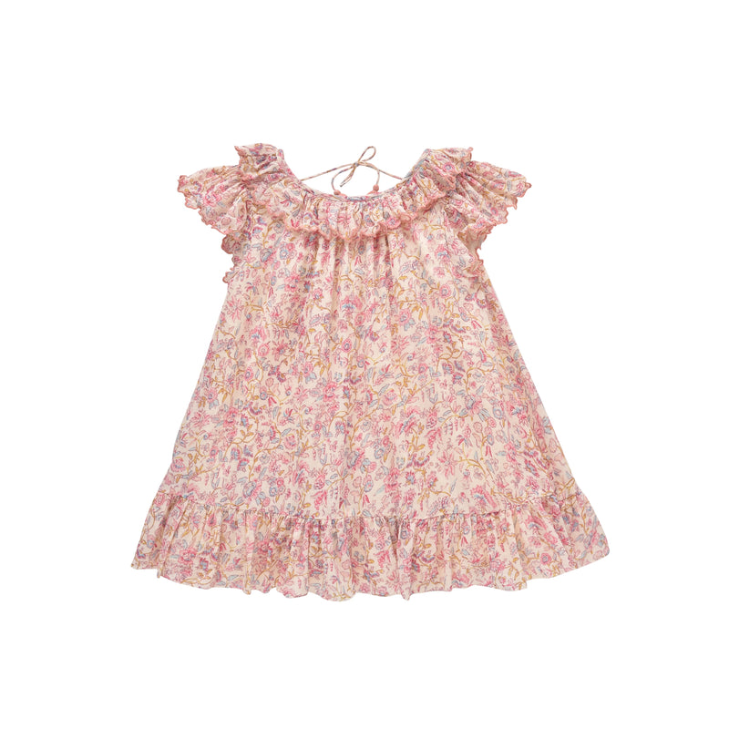 Natiya-Kleid – Creme Padma Mudra