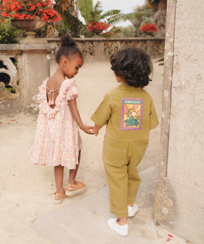 Natiya-Kleid – Creme Padma Mudra